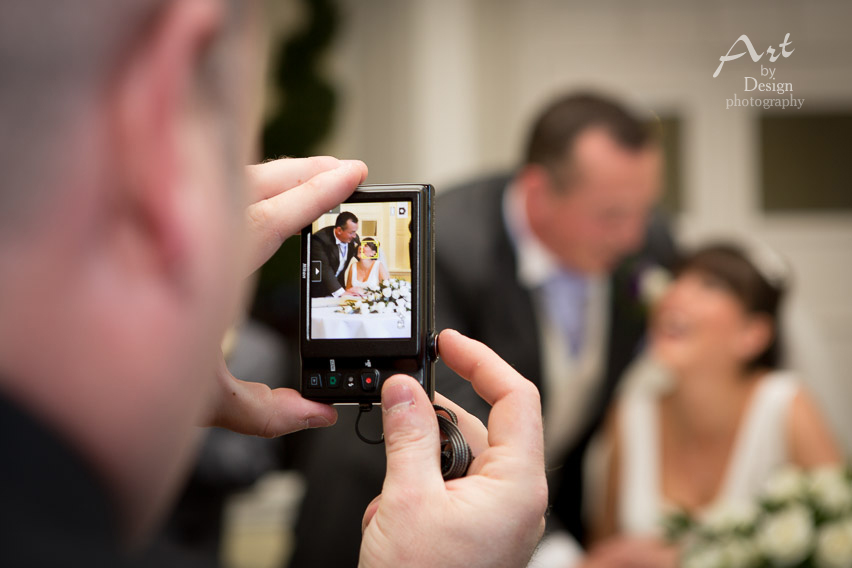 wedding photographer at the bear hotel