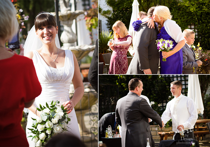 wedding photographer at the bear hotel