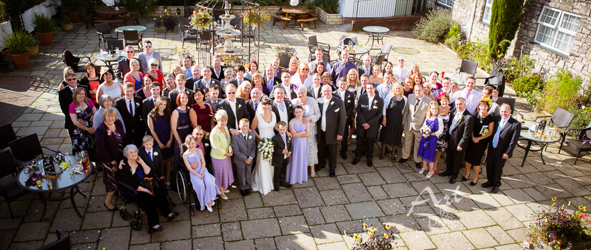 wedding photographer at the bear hotel