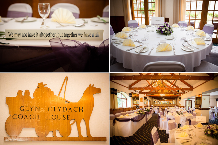 Wedding photography Glyn Clydach Coach House