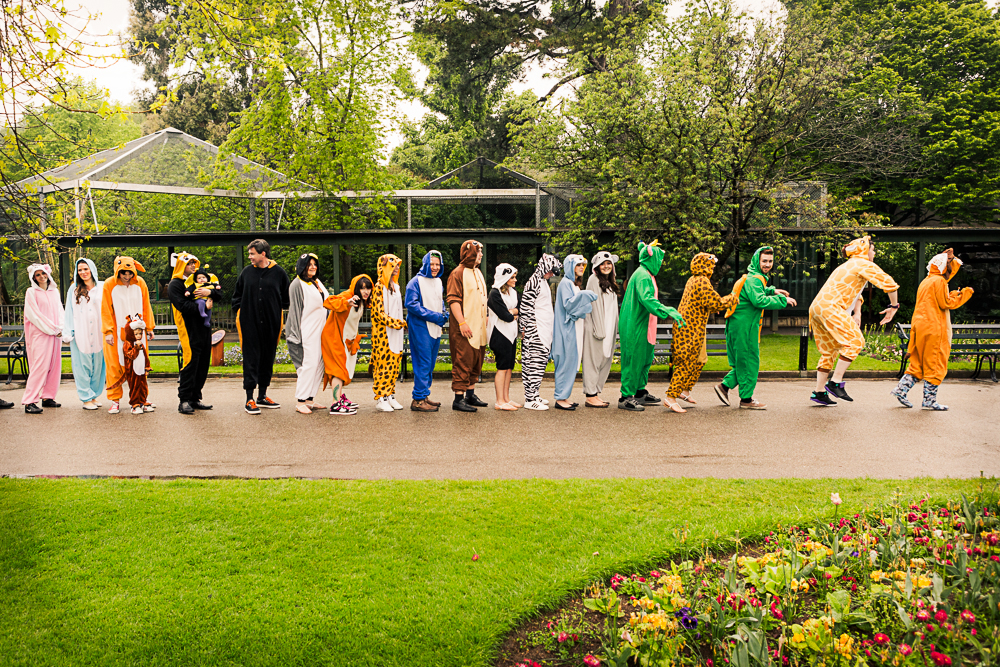 wedding photographer bristol zoo