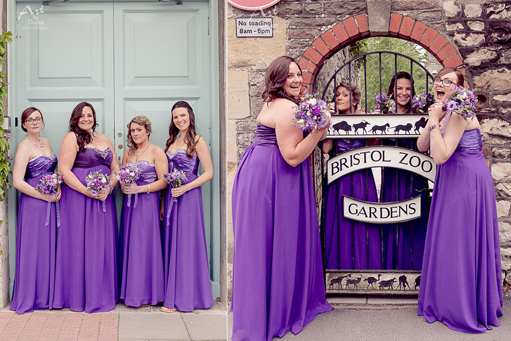 wedding photographer bristol zoo