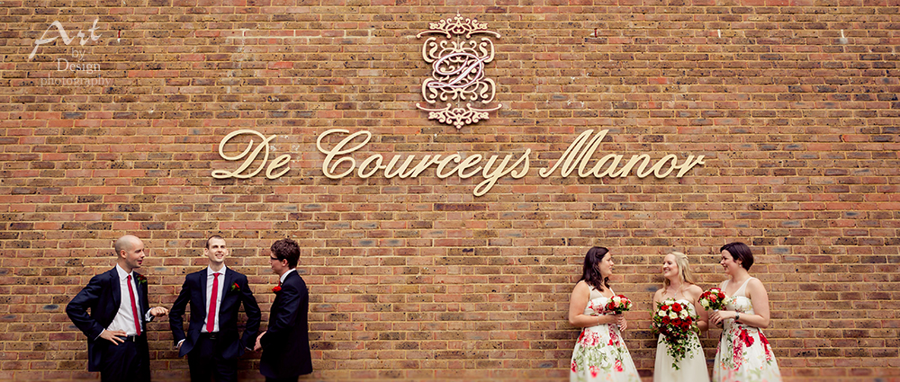 wedding photographer de courceys manor