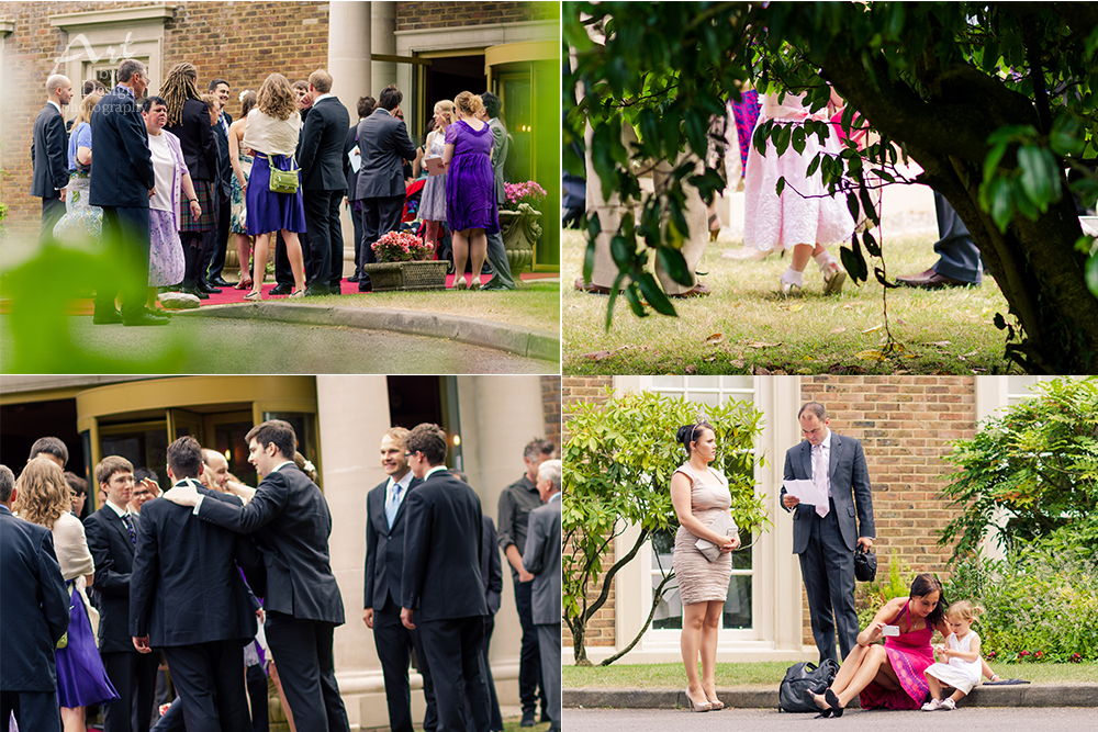 wedding photographer de courceys manor