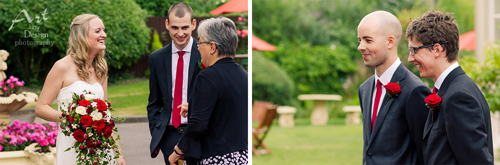 wedding photographer de courceys manor