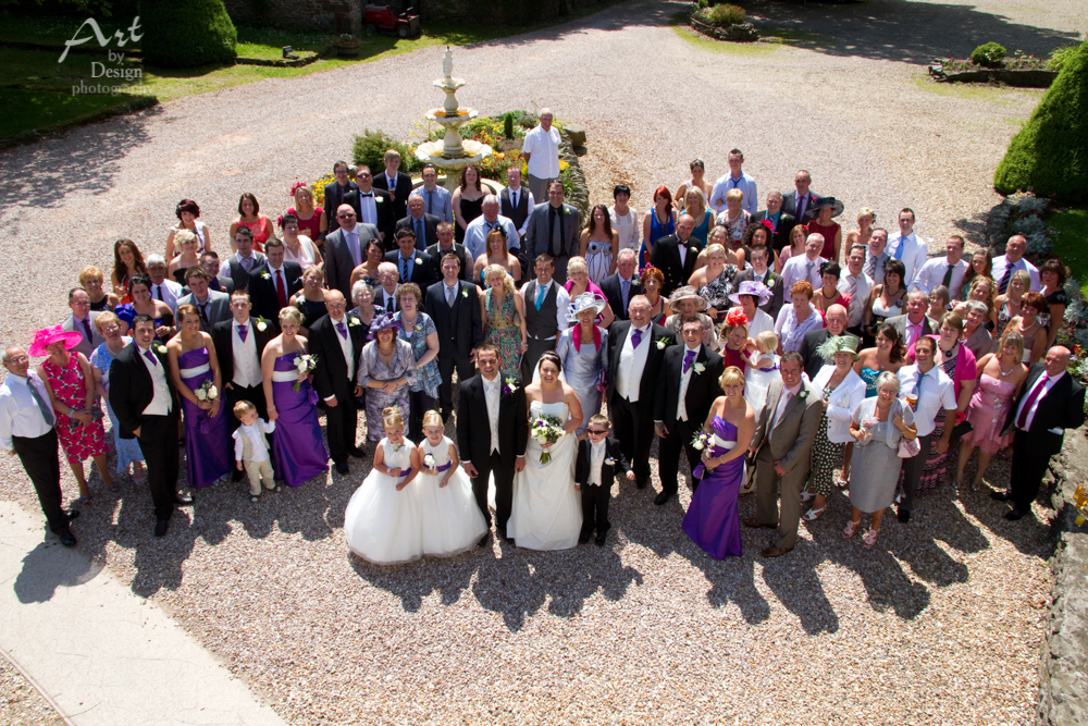 wedding photographer llechwen hall