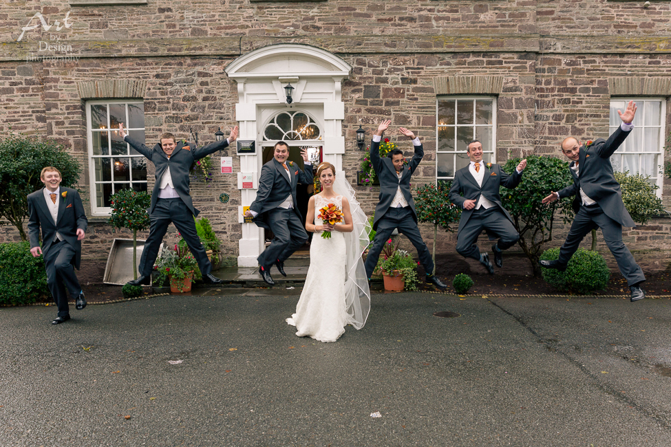 wedding photographer south wales - peterstone court 