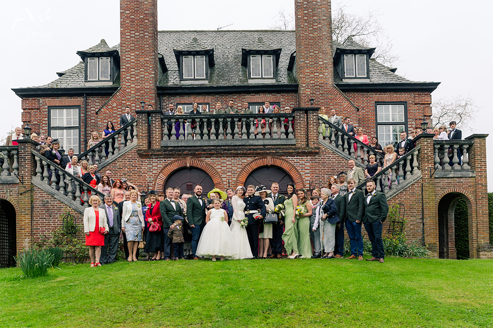 Wedding photographer Llansantffraed Court