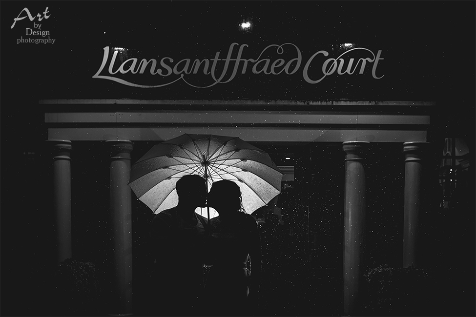 Wedding photographer Llansantffraed Court