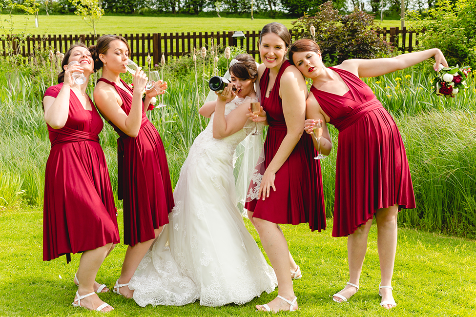 wedding photography the priory barn