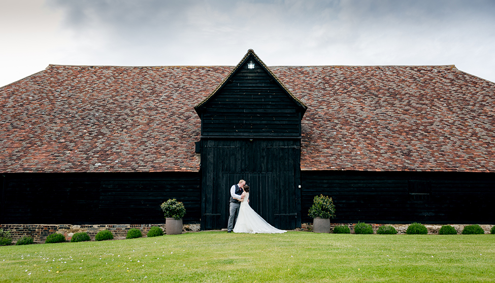 wedding photography the priory barn