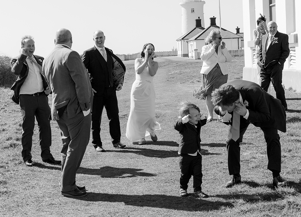 wedding photography nash point lighthouse