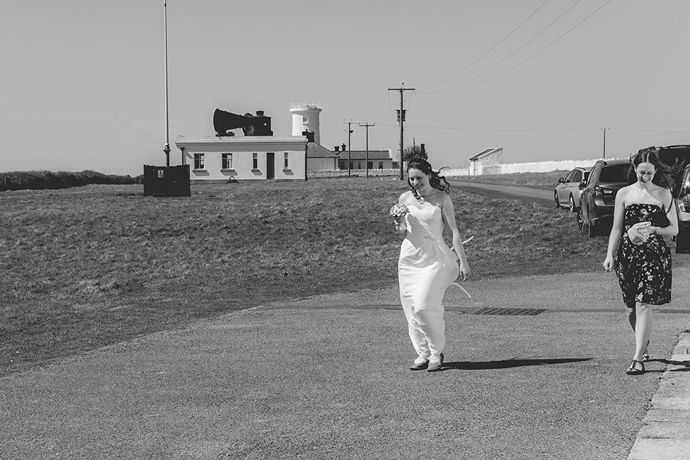 wedding photography nash point lighthouse