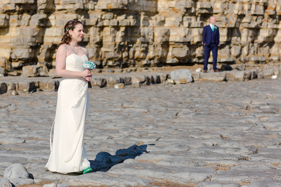 wedding photography nash point lighthouse