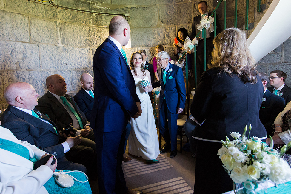 wedding photography nash point lighthouse