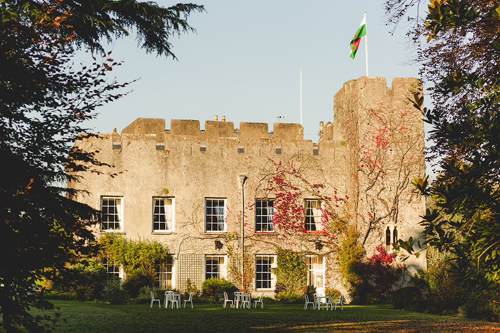 fonmon castle wedding photographer cardiff