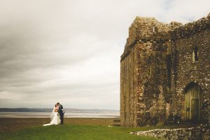 wedding photography ocean view windmill gower