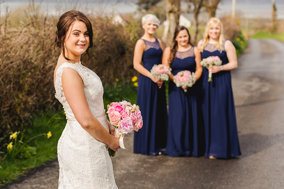 wedding photography ocean view windmill gower