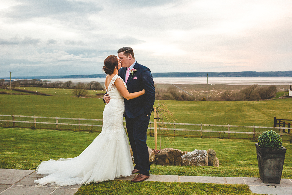 wedding photography ocean view windmill gower