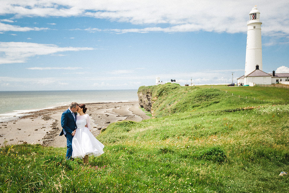 Wedding Photography Nash Point Lighthouse