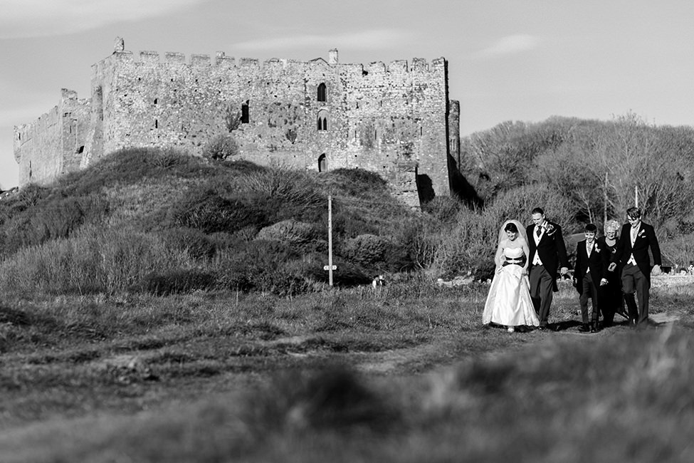Manorbier Castle Wedding Photography