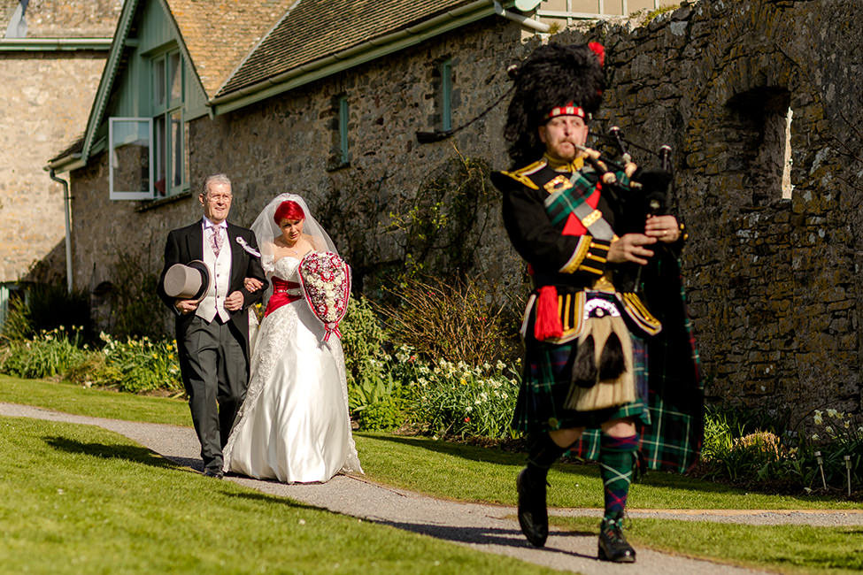 Manorbier Castle Wedding Photography