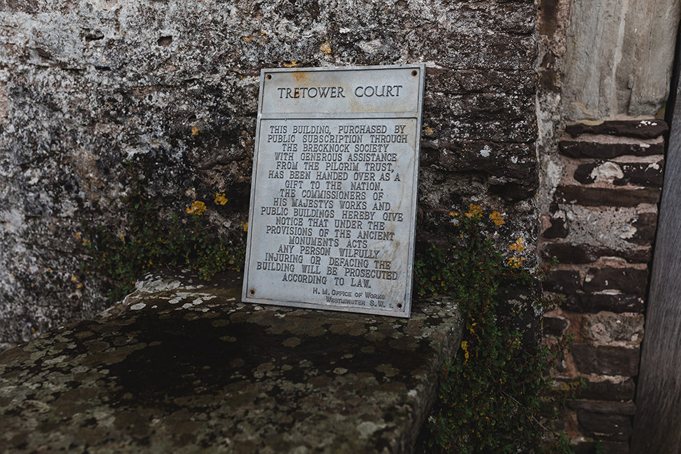 Tretower Court Wedding Photography