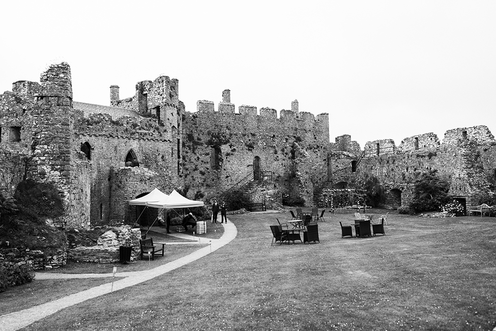 Manorbier castle wedding photography