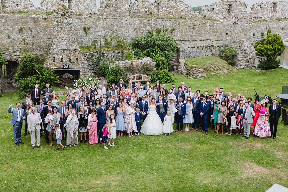 manorbier castle wedding photography