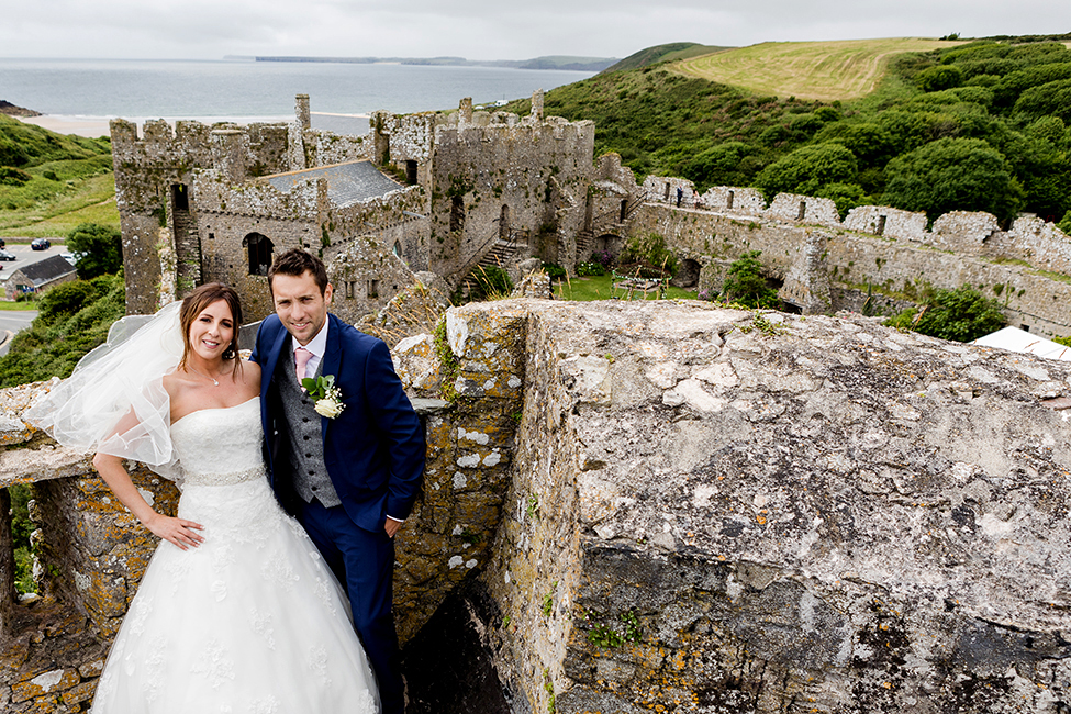 manorbier castle wedding photography