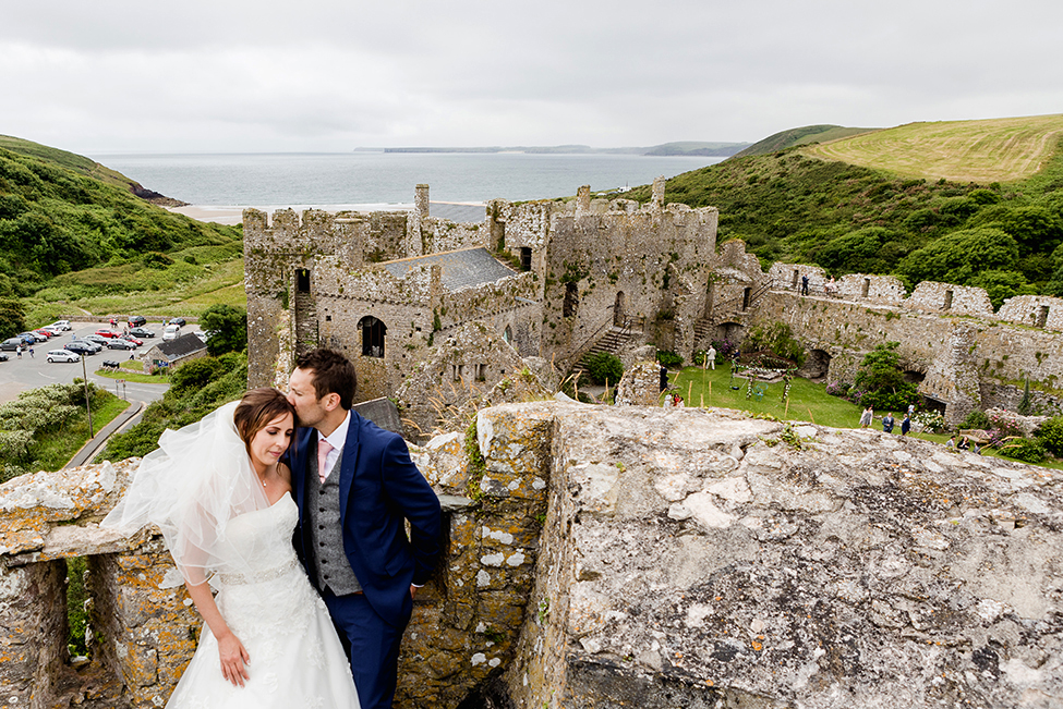 manorbier castle wedding photography