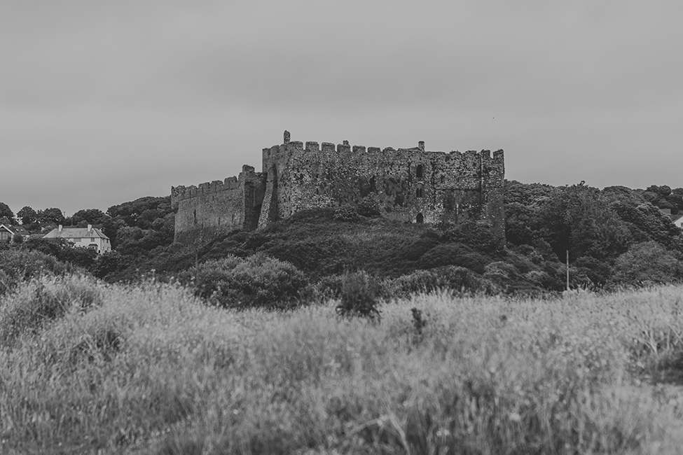 manorbier castle wedding photography