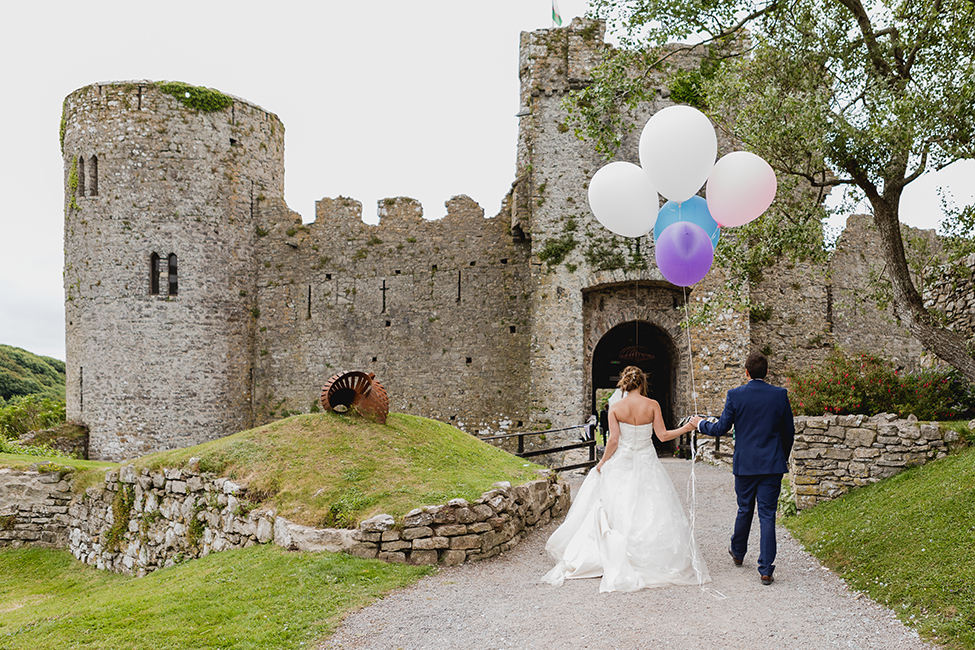 manorbier castle wedding photography