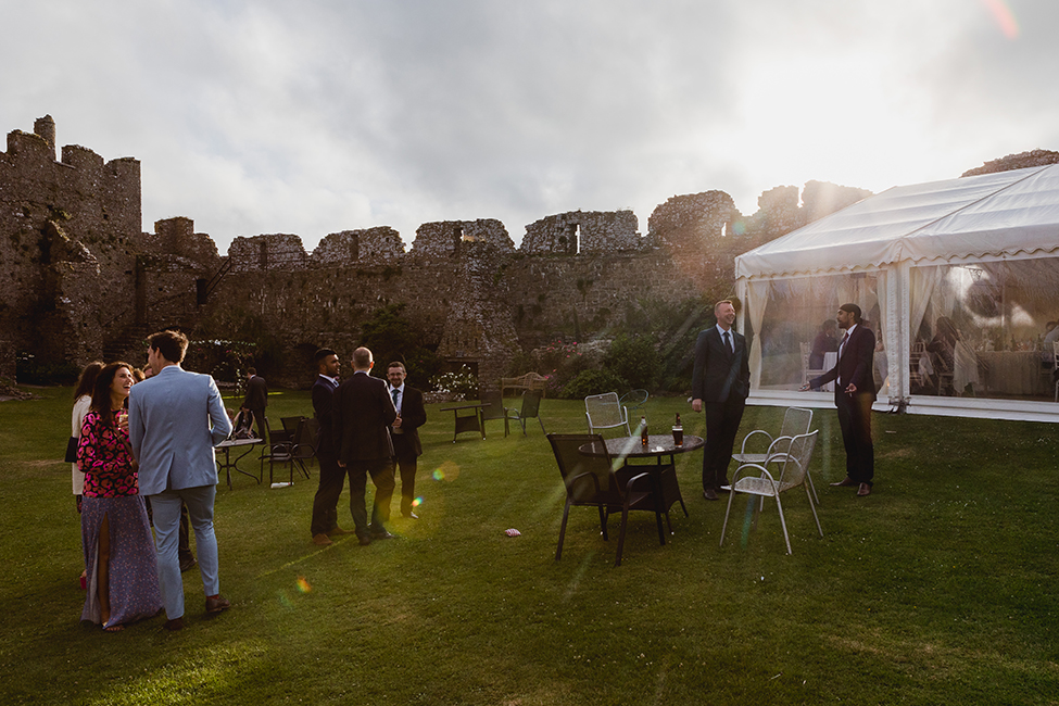 manorbier castle wedding photography