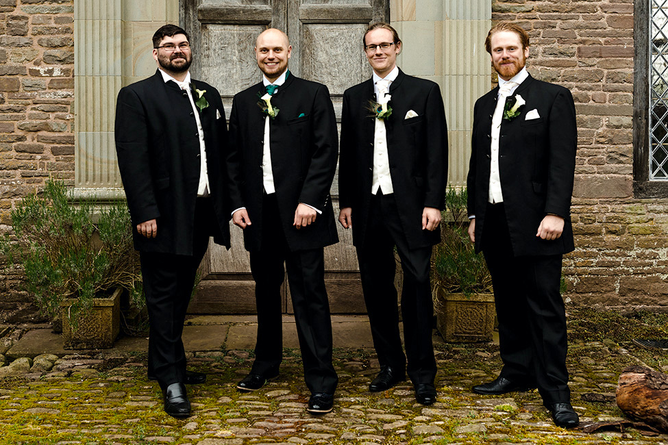 Groom and Groomsmen Suits