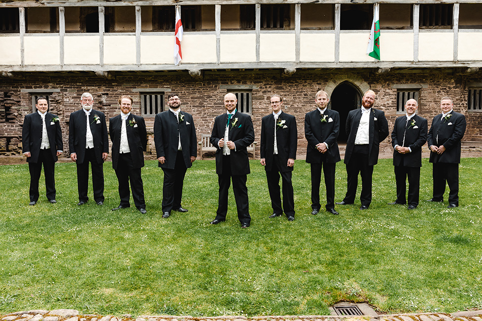 Groom and Groomsmen Suits