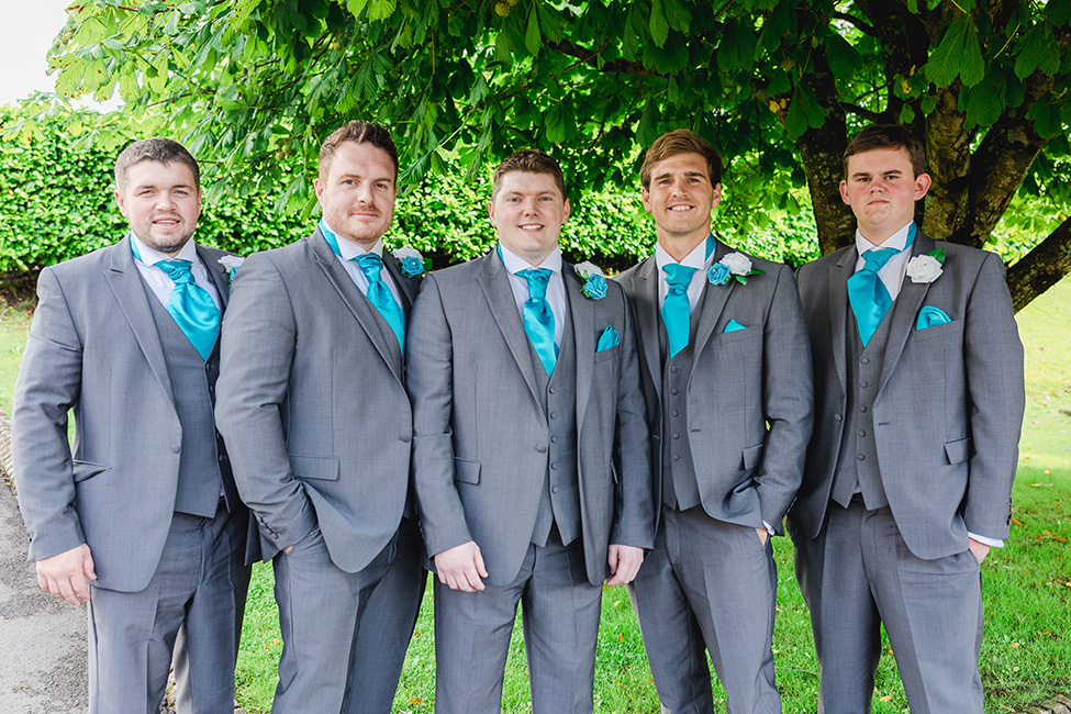 Groom and Groomsmen Suits