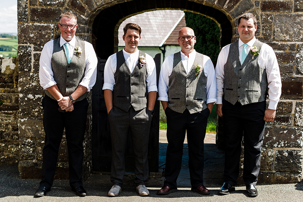 Groom and Groomsmen Suits