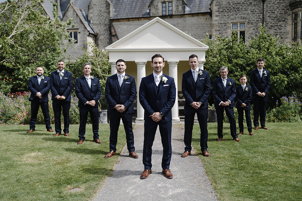 Groom and Groomsmen Suits