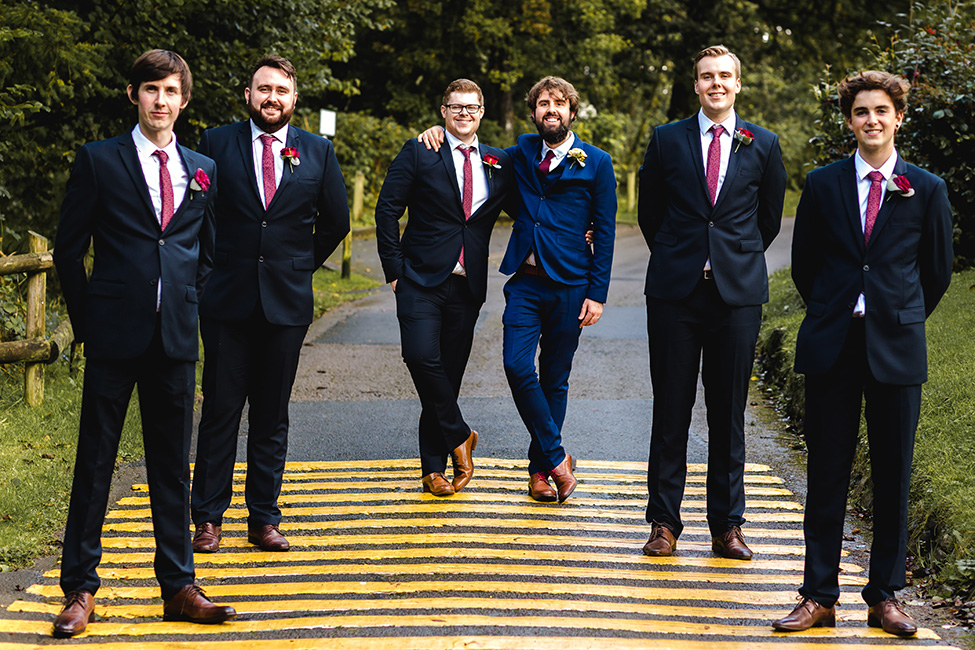 Groom and Groomsmen Suits