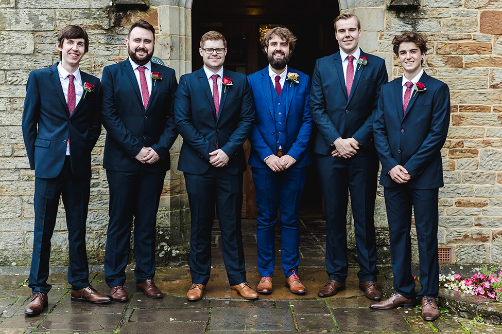 Groom and Groomsmen Suits