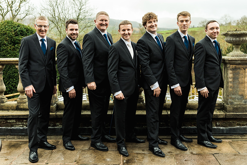 Groom and Groomsmen Suits