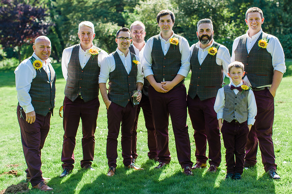 Groom and Groomsmen Suits