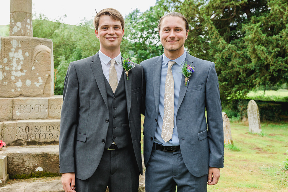 Groom and Groomsmen Suits