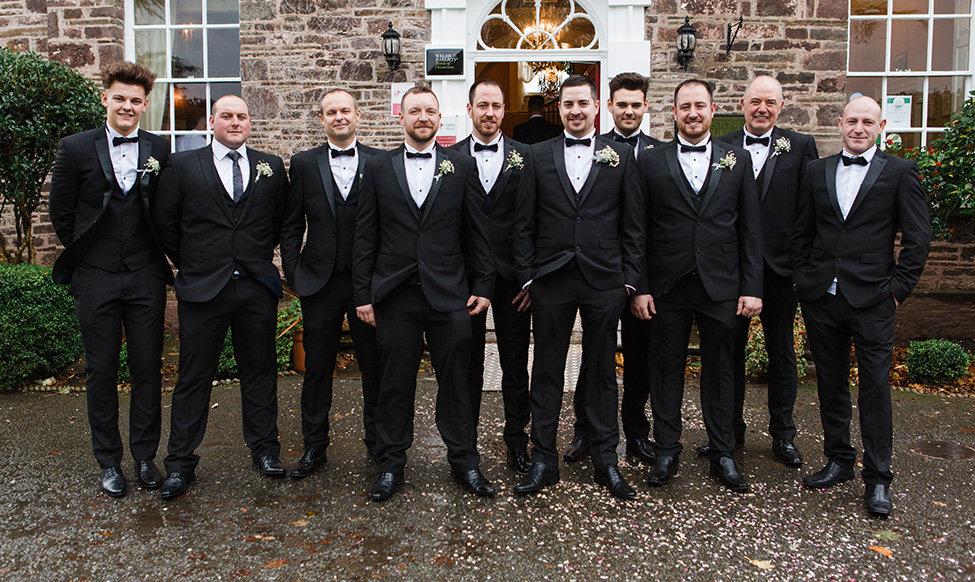 Groom and Groomsmen Suits