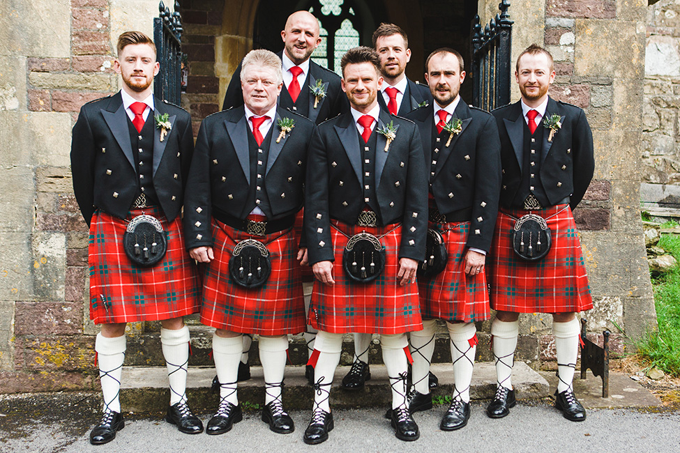 Groom and Groomsmen Suits