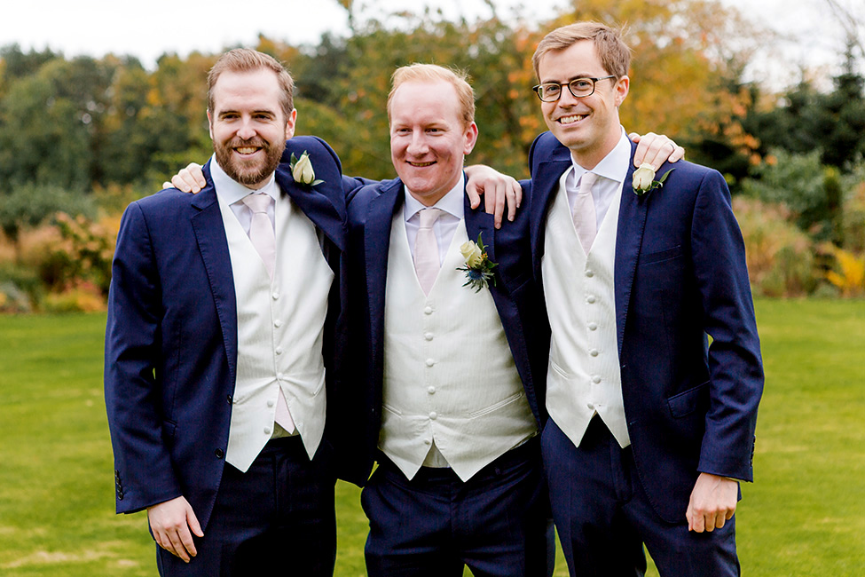 Groom and Groomsmen Suits