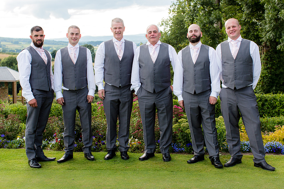 Groom and Groomsmen Suits