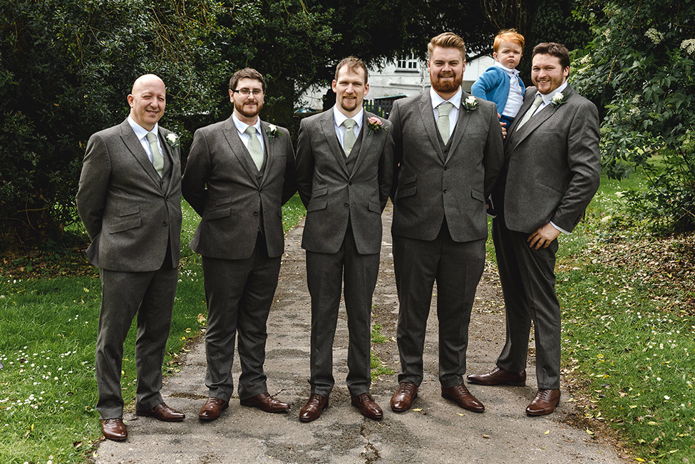 Groom and Groomsmen Suits