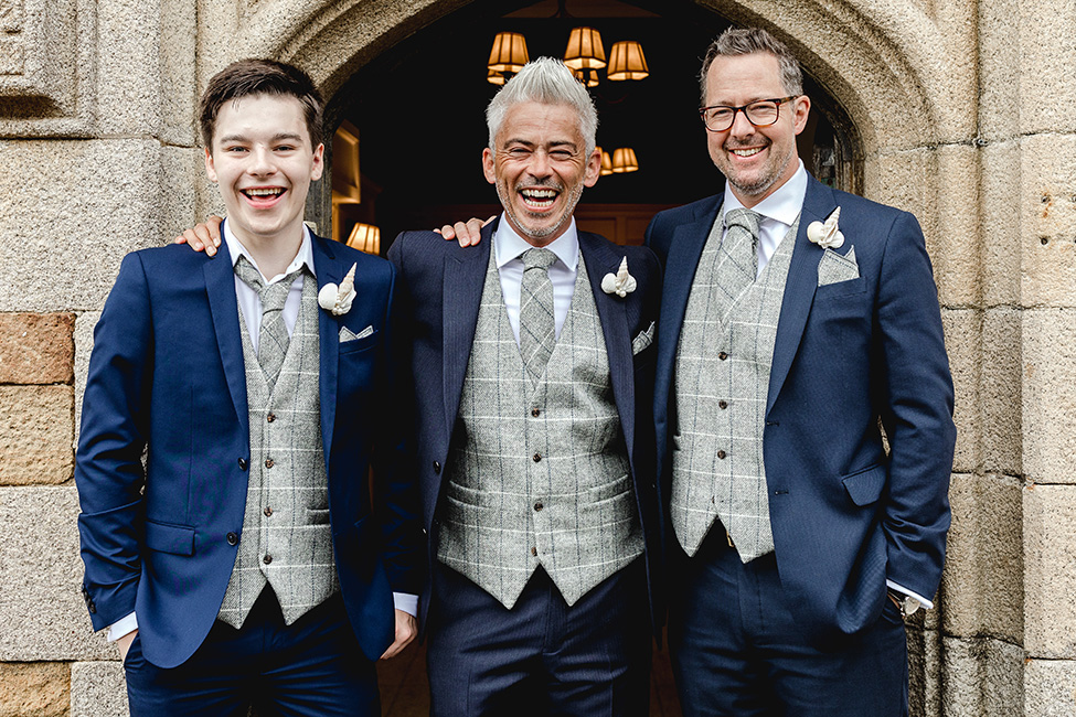 Groom and Groomsmen Suits